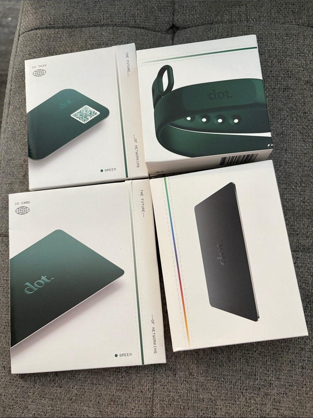 Digital business card pack -Green Smart Accessibility Device Bundle -